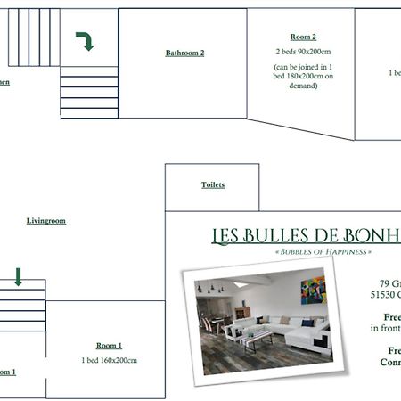 Les Bulles De Bonheur - Au Coeur Du Vignoble Champenois Apartment Chouilly Екстериор снимка